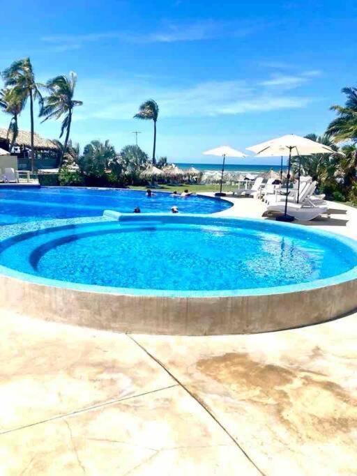 Hermoso Apartamento Con Club De Playa Acapulco Exterior foto