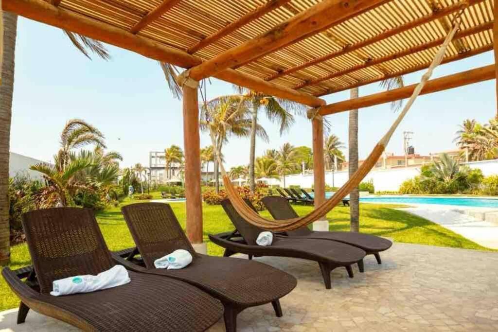 Hermoso Apartamento Con Club De Playa Acapulco Exterior foto